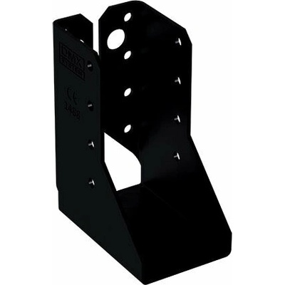 Domax trámová papuča uzavretá WBZ 49 C čierna - 45 × 97 × 75 × 2 mm 6 ks