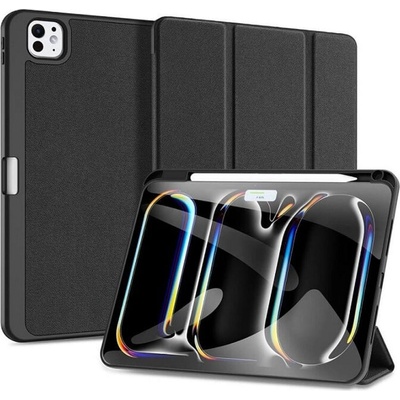 Dux Ducis Калъф с Pen Поставка за iPad Pro 13 2025-2024, Dux Ducis Domo Case, Черен (6934913006122)