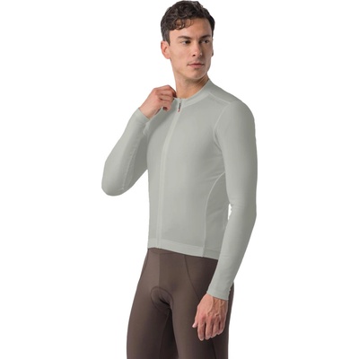 Castelli Espresso Thermal 2 LS tieňová sivá