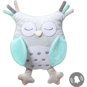 Image 1 of BabyOno Плюшена играчка Babyono - Сова София, за момче, синя (5901435409473)