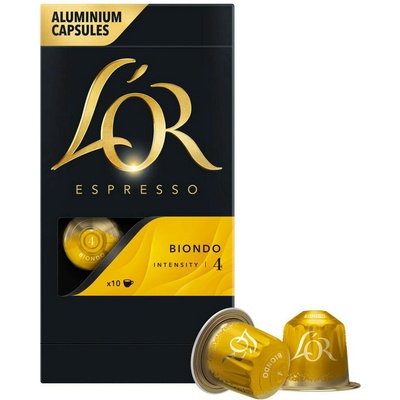 L'OR Espresso Biondo 10 kapsúl 52 g