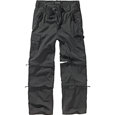 Kalhoty Brandit Adven slim fit černé – Zboží Dáma
