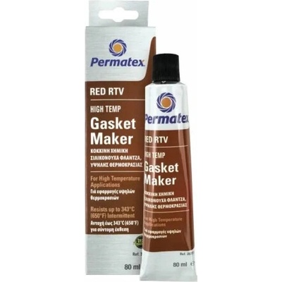 PERMATEX Vysokoteplotný silikón červený do 340°C 85 g