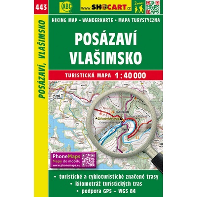 Posázaví Vlašimsko 1:40 000 turistická mapa