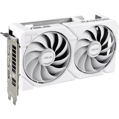 ASUS Radeon RX 9060 XT Dual White 16GB GDDR6 128bit (DUAL-RX9060XT-16G-WHITE/90YV0LG3-M0NA00)
