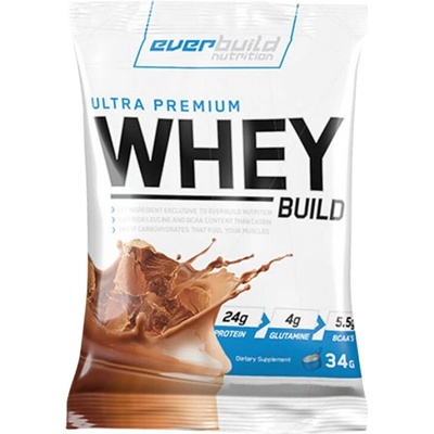 Everbuild Nutrition Ultra Premium Whey Build [34 грама] Шоколадов шейк