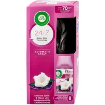 Air Wick Ел. машинка + пълнител 250мл - Smoot satin & moon lily (627)
