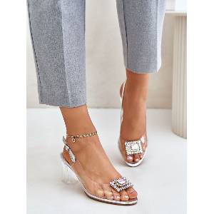 Step in style Дамски сандали с ток модел 215722 Step in style