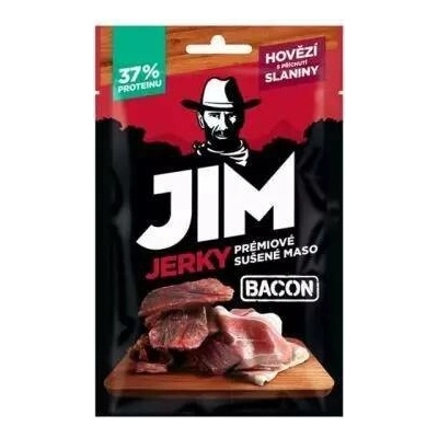 JIM JERKY hovězí slanina 23 g