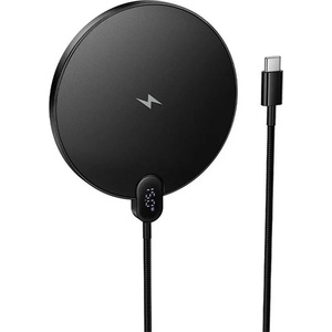 hoco. Настолно зарядно устройство hoco cw62 15w, led дисплей, ЧЕРНО (cw62)