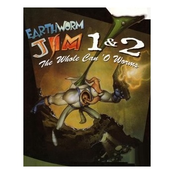 Earthworm Jim 1 + 2 The Whole Can 'O Worms