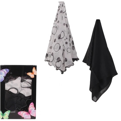 Комплект от 2 броя фишу в бяло и черно