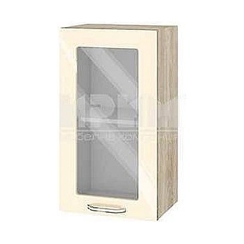 ИРИМ Горен кухненски шкаф Сити АРФ-Бежово гланц-05-202 40 см