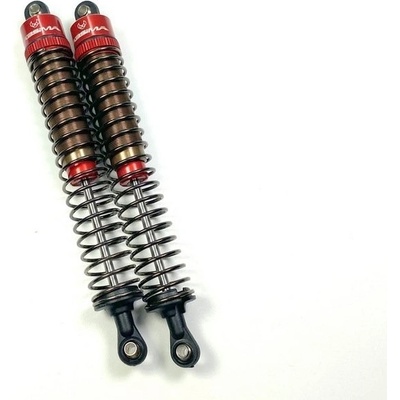 Absima Hliníkové olejové tlumiče Standard včetně pružin 1:10 délka 110 mm 2 ks