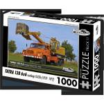 Retro cars - Puzzle TRUCK č. 11 Tatra 138 6x6 autobager D-032a (1959-1972) - 1 000 piese