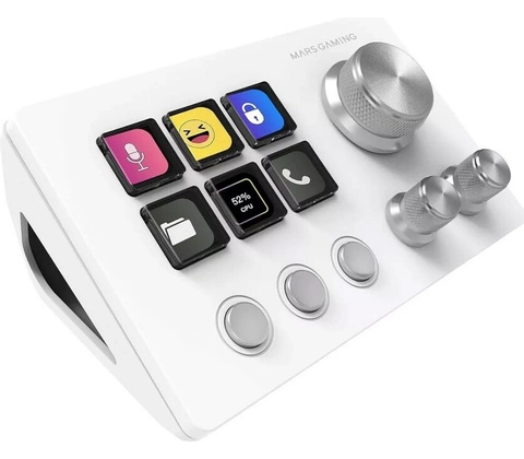 Mars Gaming MSD-TWO White