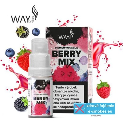 WAY to Vape Berry Mix 10 ml 6 mg