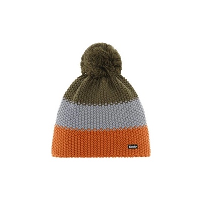 Zimná čiapka Eisbär Star Pompon Kids Burned Orange anthrazit