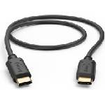 Hama Кабел за зареждане, usb-c - usb-c, 0, 5 м, черен (hama-201706) - cybertrade
