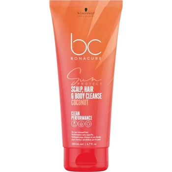Schwarzkopf BC Bonacure Sun Protect Shampoo For Sun -Stressed Hair 200 ml