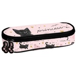 PASO Овален несесер Paso Black Cat - С 1 цип (PP26BC-013)
