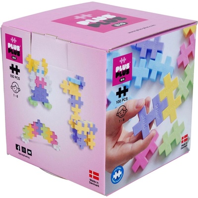 Plus-Plus Big Pastel Mix 100 ks