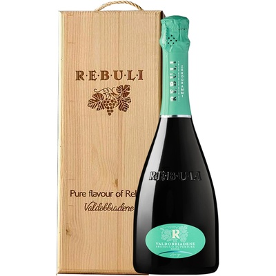 Rebuli Extra Brut Jeroboam Zerogrammi Valdobbiadene Prosecco Superiore DOCG biele 11% 0,75 l (čistá fľaša)