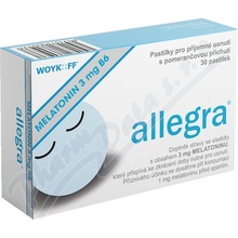 Allegra MELATONIN 3 mg 30 tabliet