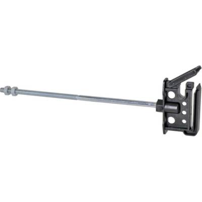 VNT electronics s.r.o. Plochý izolátor pro předsazené ohrady s podpěrou a vrutem, délka 20 cm, závit M6 - 10 ks