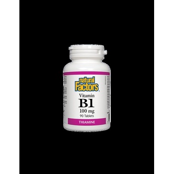 Image 1 of Natural Factors Vitamin B1 | Витамин В1 100 mg, 90 таблетки (1200 NF)