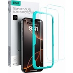 ESR 2 броя стъклени протектори за дисплей на iPhone 16 от ESR Szlo Hartowane - Прозрачни (4894240235935)