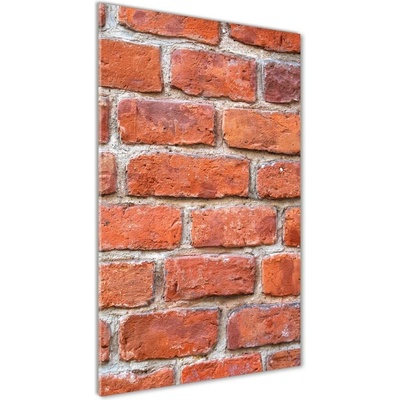 Vertikálny foto obraz sklenený Murovaná múr 50x100 cm