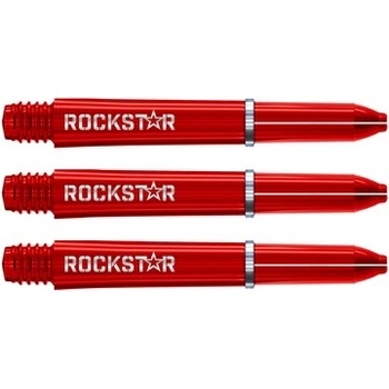 Signature Winmau Joe Cullen Rockstar Red Short Shaft