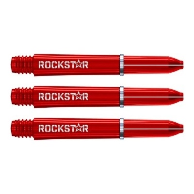 Signature Winmau Joe Cullen Rockstar Red Short Shaft