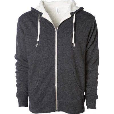 Independent unisex mikina na zip EXP90SHZ Charcoal Heather