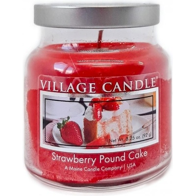 Village Candle Strawberry Pound Cake 92 g