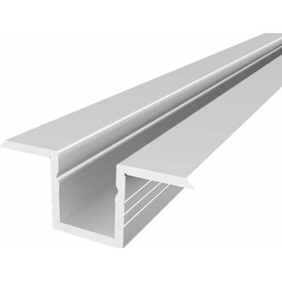 LED profil P6-4 stříbrný mini vestavný - Profil bez krytu 2m TL-093121 093121