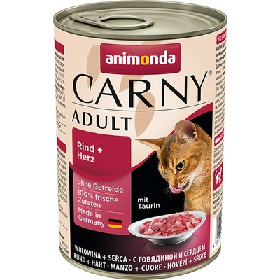 Animonda Carny Adult hovädzie mäso srdcia 400 g
