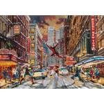Schmidt Spiele - Puzzle Kinkade: MARVEL Deadpool - Snow Day - 1 000 piese