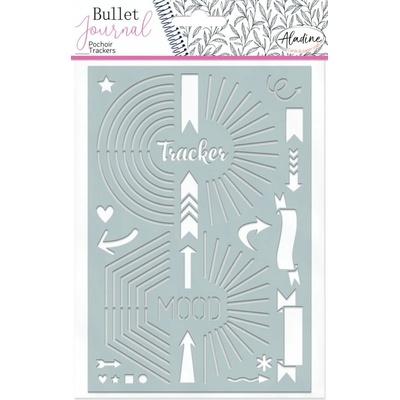 Šablona Aladine Bullet Journal Sledovače 19 x 13 cm – Zboží Mobilmania