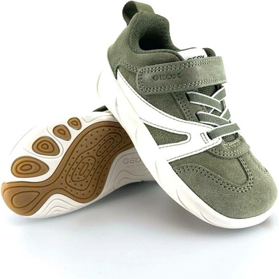 Geox J Foot-run Sage/ White