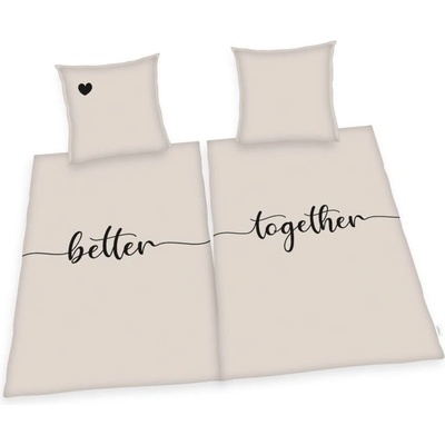 Herding Sada obliečky Better Together Bavlna 2x140x200 2x70x90