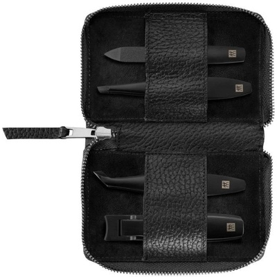 Zwilling PREMIUM manikúra kůže černá 4 ks 97001-004-0