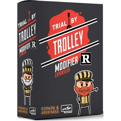 Skybound Разширение за настолна игра Trial by Trolley: R-Rated Modifier Expansion