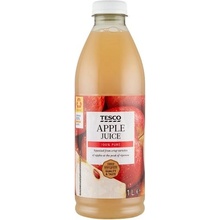 Tesco 100% jablková šťava 1 l