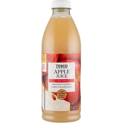 Tesco 100% jablková šťava 1 l