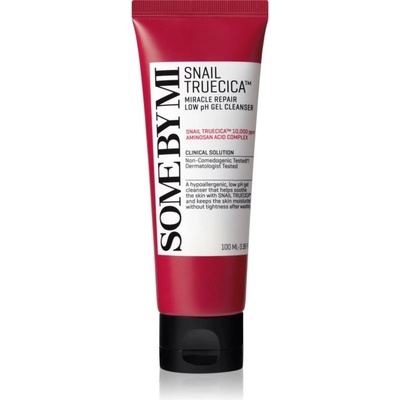 Some By Mi Snail Truecica Miracle Repair Low pH Cel Cleanser успокояващ почистващ гел за мазна и проблемна кожа 100ml