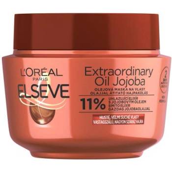 L'Oréal Elseve Extraordinary Oil Jojoba Multi-Use Mask маска за много суха коса 300 ml за жени