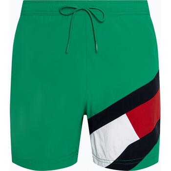 Tommy Hilfiger Мъжки шорти за плуване Tommy Hilfiger SF Medium Drawstring olympic green