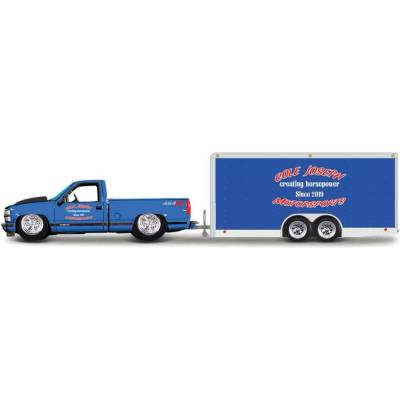 Maisto 5900027 Design Tow & Go 1993 Chevrolet 454 SS Pickup Car Trailer 1:64